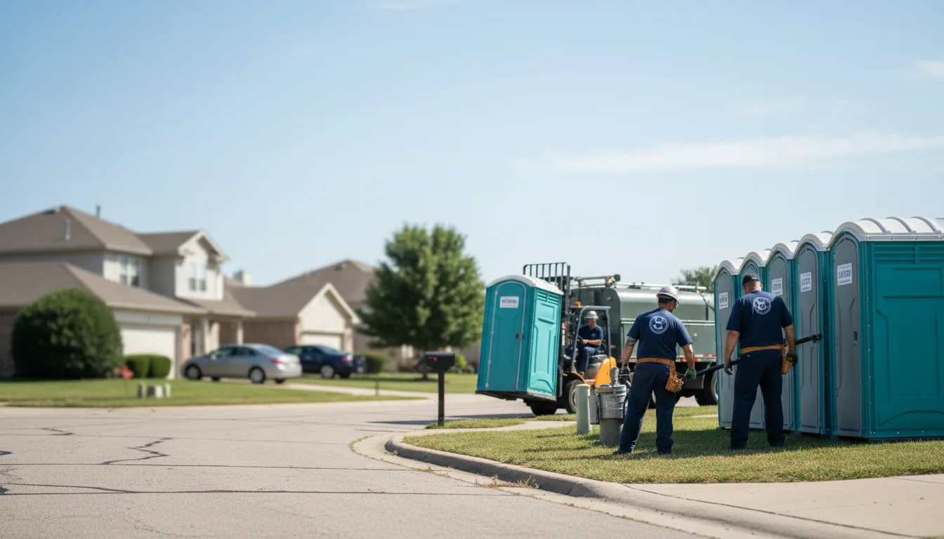Porta Potty Rental in Monticello, IA near me